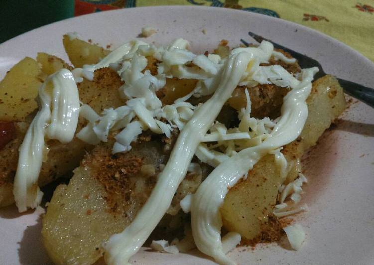 Kentang Wedges Apa Adanya (trial)