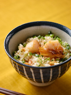 A picture of Scallop Butter Soy Sauce Rice.