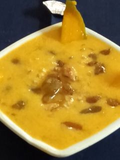 मैंगो साबूदाना खीर (mango sabudana kheer recipe in hindi) रेसिपी मुख्य फोटो