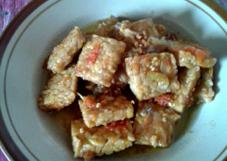 Resep Tempe goreng sambel yang Bikin Ngiler