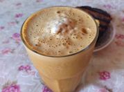 Una foto de malteada fria