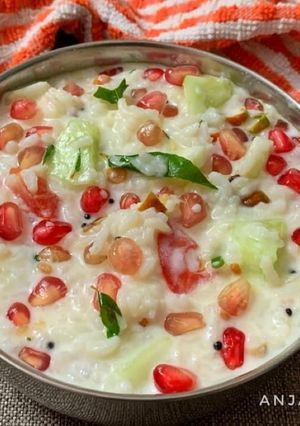 A picture of Tayirsadam !!! (South Indian style Curd Rice).