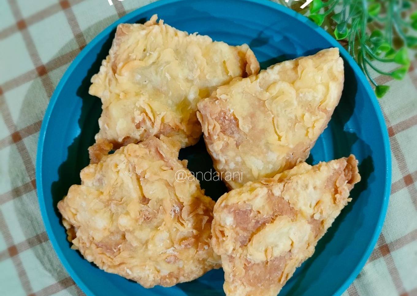 Telur Dadar Crispy / telur dadar goreng tepung