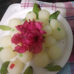 A picture of Rasbhari Rasgulla.