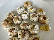 A picture of besan cookies