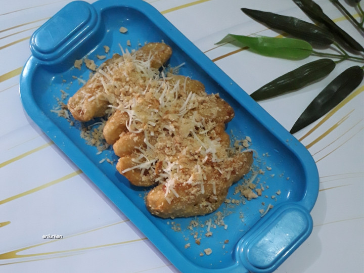 Resep Pisang goreng Thailand toping keju regal, Enak