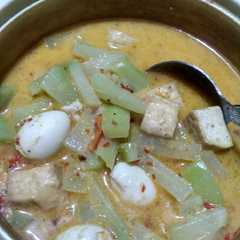 A picture of Sayur Sambal Goreng Labu.
