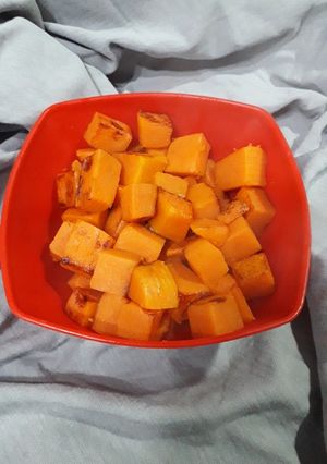 Una foto de Calabaza grillada