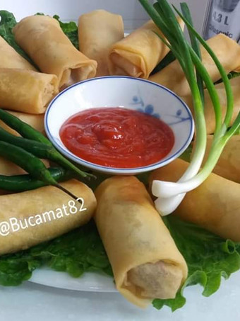 Cara Gampang Membuat &#34;lumpia isi rebung ayam&#34; Untuk Pemula