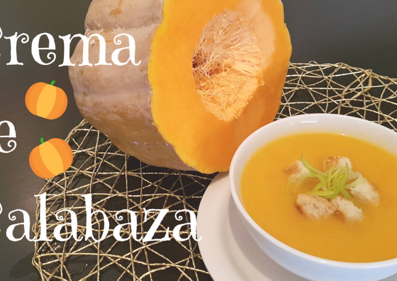 Como hacer crema de calabaza, perfecta como entrante para Navidad