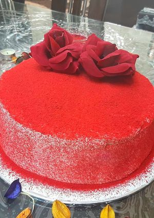 عکسی از دستور کیک ولنتاین امشب ما