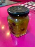Chutney de mango y arándanos