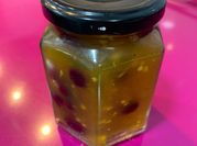 Una foto de chutney de guindillas