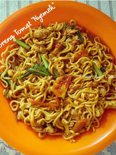 Foto resep Mie Goreng Tomat Nyemek