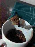 Brownie en microondas para sacar de apuros