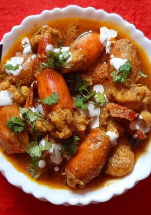 চিংড়ি মাছের মালাইকারি(prawn malai curry recipe in Bengali) রেসিপির প্রধান ছবি