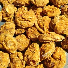 Traditional Ash gourd and urad/black gram dal badi A picture of Traditional Ash gourd and urad/black gram dal badi.