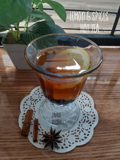 Foto resep Lemon & spices hot tea