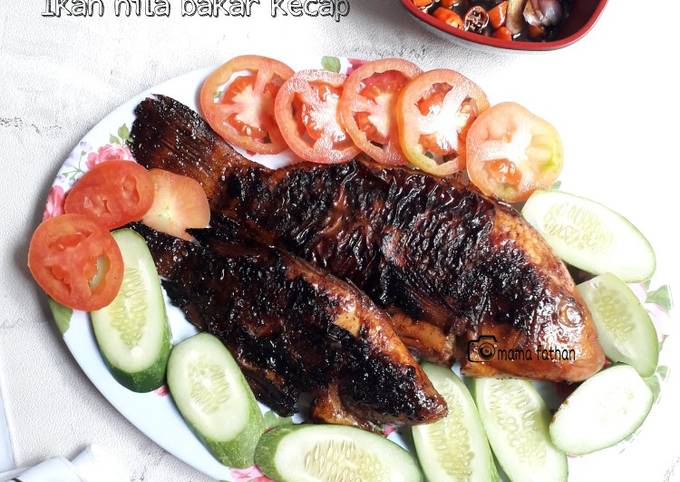 Resep Ikan Nila Bakar Kecap Oleh Mama Fathan Cookpad