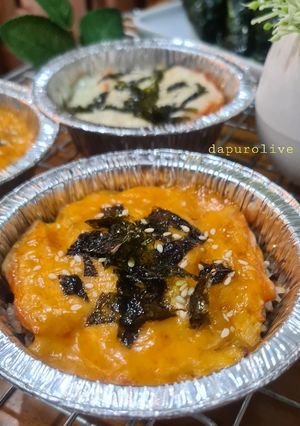 Foto resep Salmon Mentai Rice