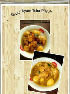 Foto resep Semur Ayam telur puyuh