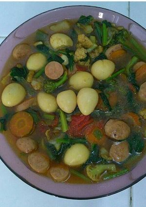 Foto resep Capcay Saus Tiram Pedas Manis