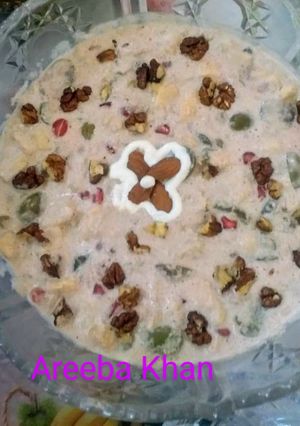 A picture of Laziza kheer mix recipe.