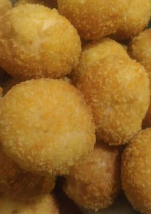 Foto resep Roti goreng no ulen lembut isi sosis wortel buncis anti gagal