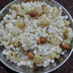 A picture of Sabudana khichdi.