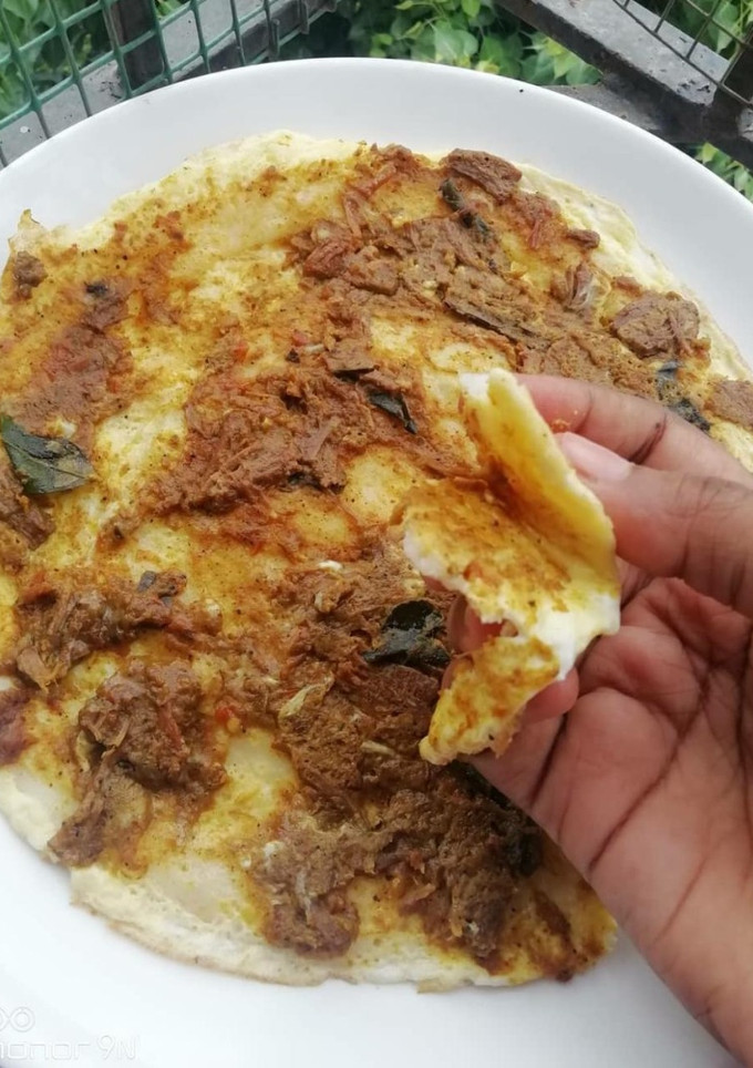மட்டன் கறி தோசை செய்முறை முக்கிய புகைப்படம்