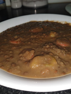 Una foto de Lentejas con chorizo