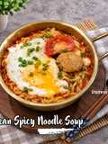 Korean Spicy Noodle Soup
