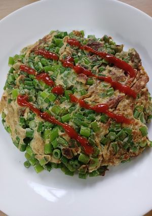 รูปของ ไข่เจียวดอกหอม