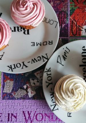 Une photo de Cup cakes aux pommes