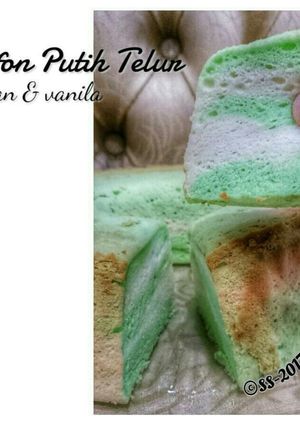 Foto resep Chiffon Putih Telur Pasta
