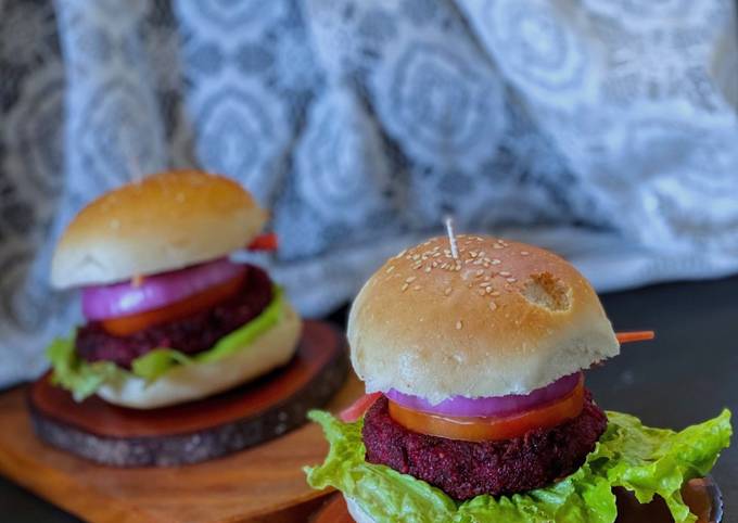 Vegan Beet Burger