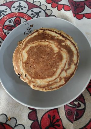 Una foto de Crepes o panqueques sin gluten saludables