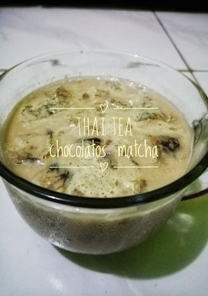 Foto resep Thai tea chocolatos matcha