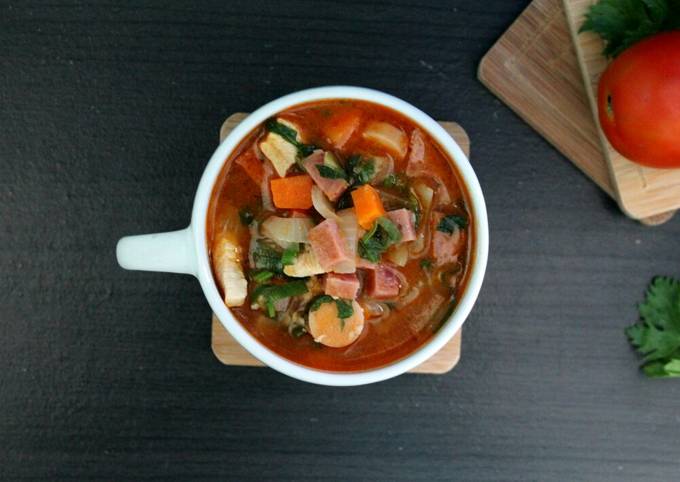 Resep Soup Merah, Laziss