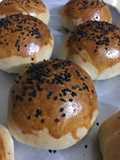Bollos de queso con jamón