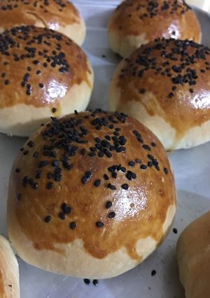 Una foto de Bollos de queso con jamón