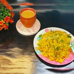 A picture of Kanda Poha Recipe.