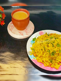 A picture of Kanda Poha Recipe.
