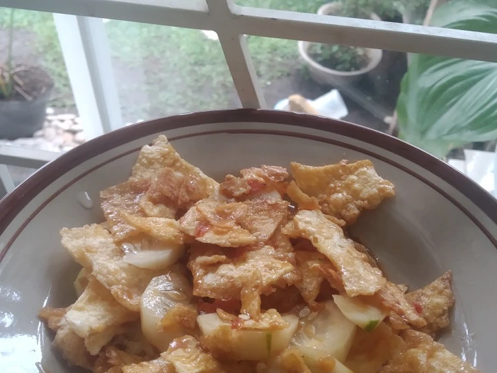 Cara Gampang Membikin Resep Camilan Rujak Petis ✓ yang Bikin Ngiler Anti Ribet, Mantap