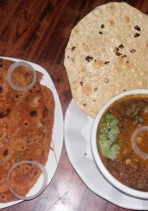 A picture of Moong and koki sindhi style.