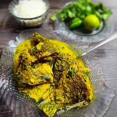 Tilapia Shorshe Jhal A picture of Tilapia Shorshe Jhal.