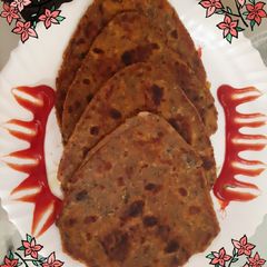 A picture of Paratha From Leftover Moong Gaathi.