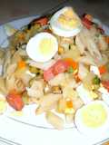 Ensalada 🥗 de pasta SIN MAYONESA