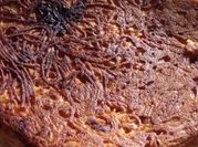 Una foto de sobras de fideo