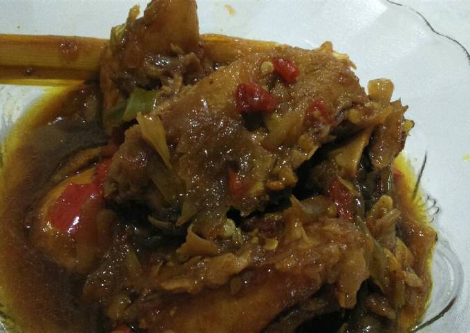 Ayam Kecap agak Ribet tapi Enak